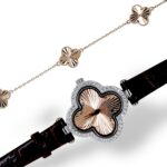 Van cleef rose gold bracelets