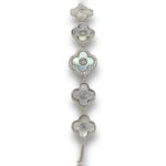 VAN CLEEF MOP SILVER BRACLET
