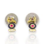 Onyx stone earrings